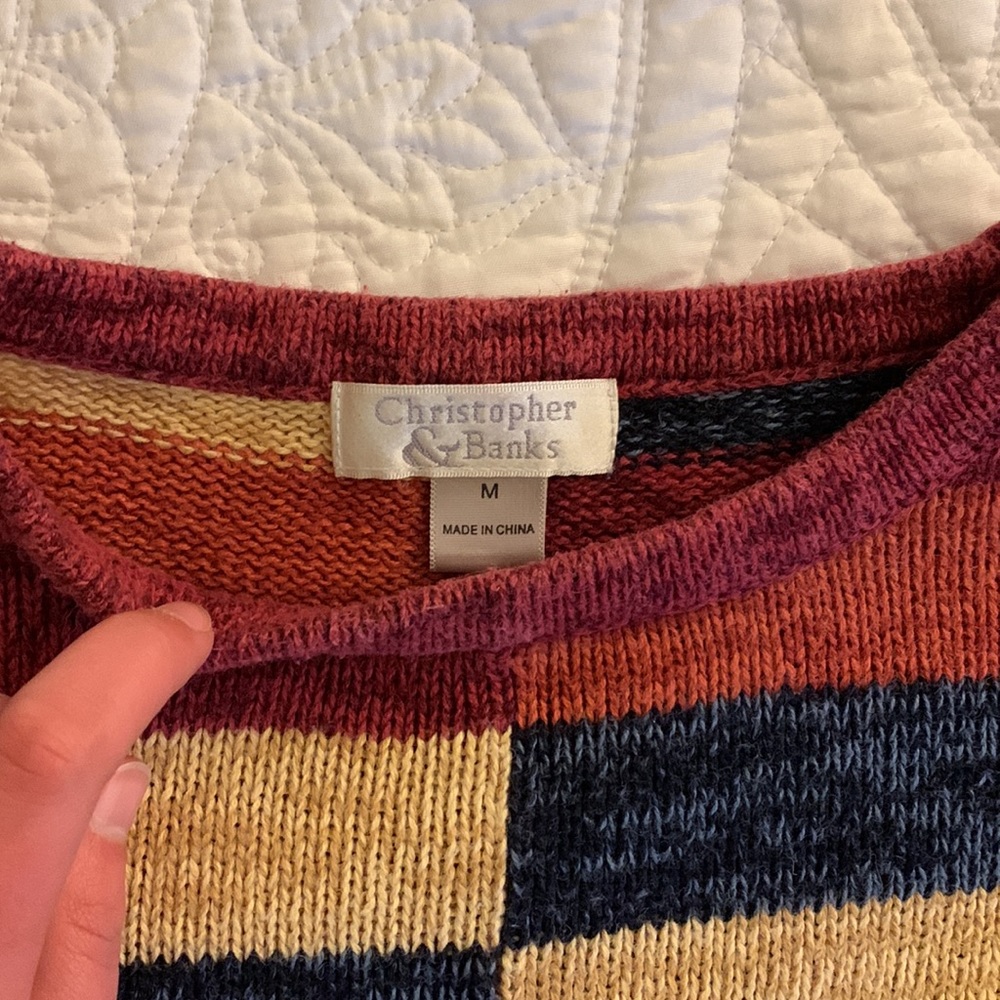Color Block Sweater - Picture 3 of 4